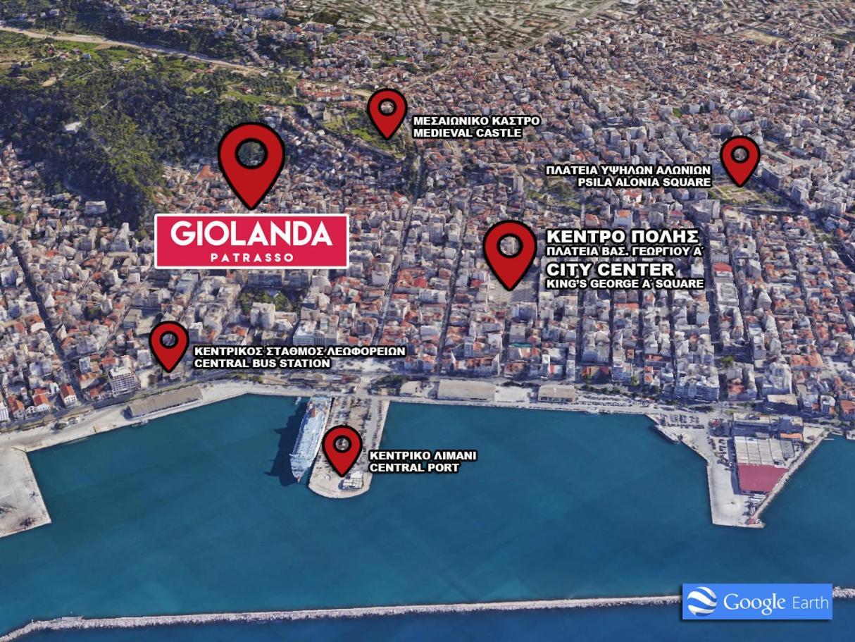 Giolanda Patrasso - Modern Apartment In The Center Of פאטרה מראה חיצוני תמונה